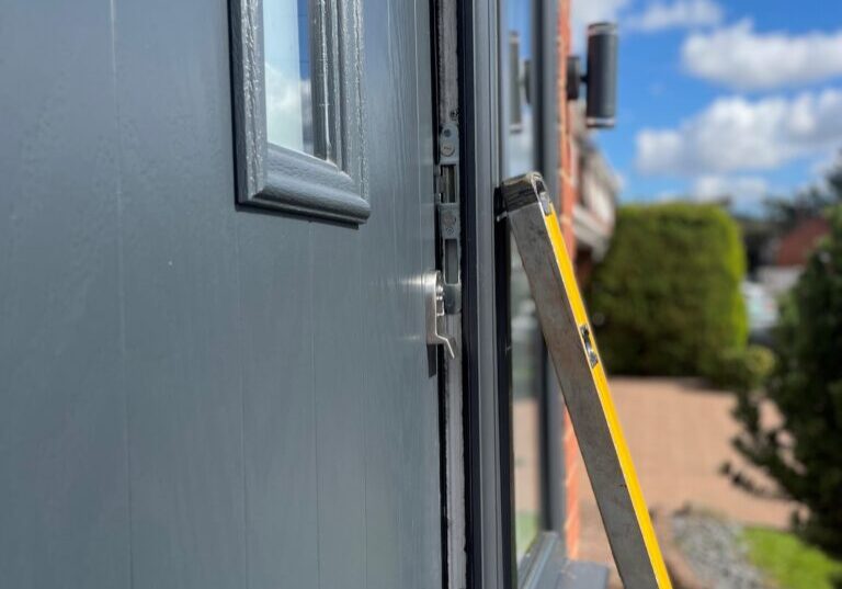 double glazed door installation